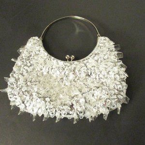 Vintage "Ice" Prom Event  Wedding Formal Bag